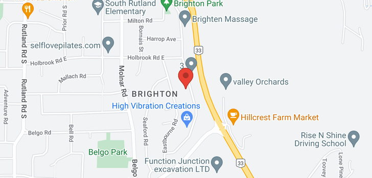 map of 460 Brighton Road